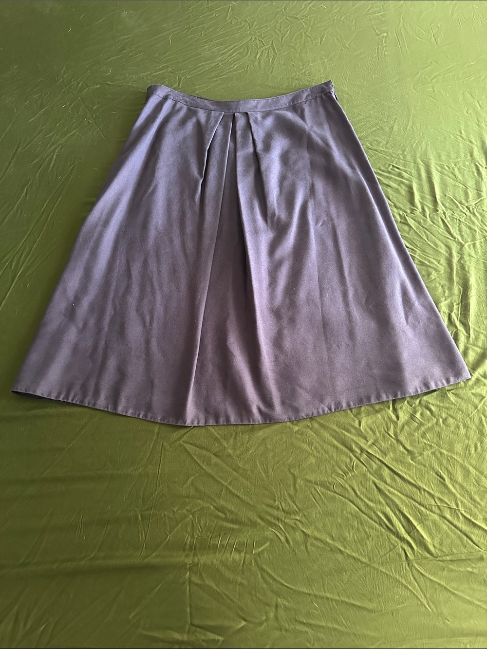 Marc by Marc Jacobs - 100% Silk Navy A-Line Skirt - 8